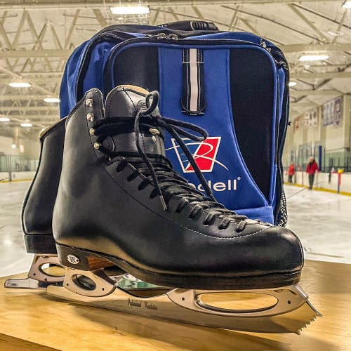 Riedell Pro Revolution Figure Skates Size 9 (with bag)