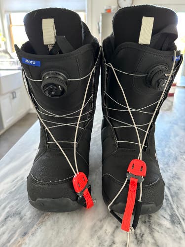 Used Size 9.0 (Women's 10) Burton All Mountain MOTO BOA Snowboard Boots