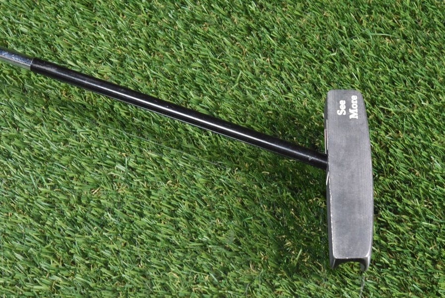 SeeMore Original FGP Milled SS303 Putter, RH+HC, 34