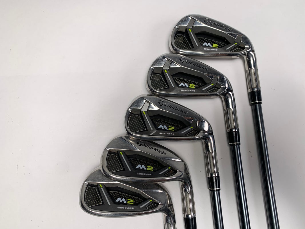 Taylormade M2 Iron Set 5-PW 65g Regular Graphite Mens RH