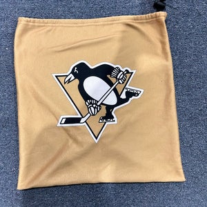 Gold Dual Logo Pittsburgh Penguins Helmet Bag
