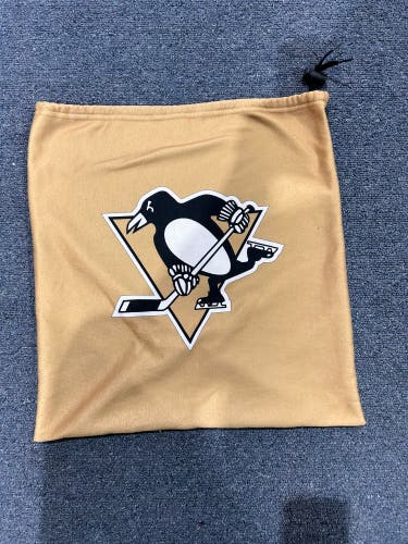Gold Dual Logo Pittsburgh Penguins Helmet Bag