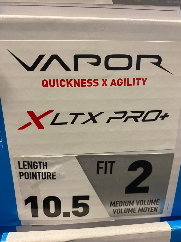 New Bauer Size 10.5 Vapor XLTX Pro+ Hockey Skates