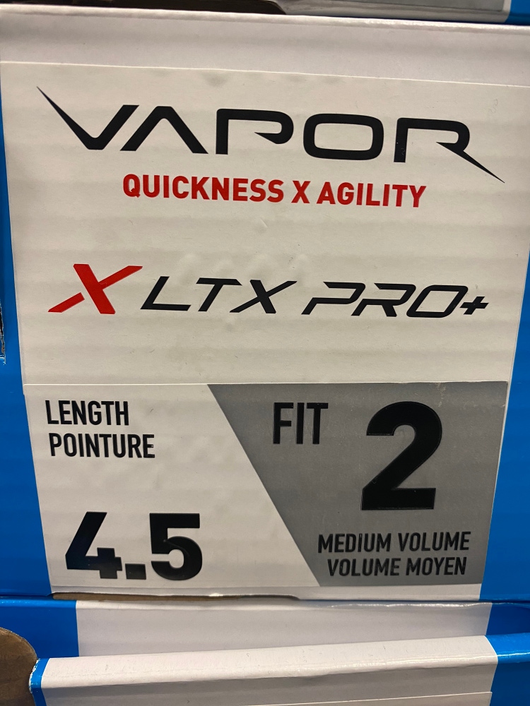 New Bauer Size 4.5 Vapor XLTX Pro+ Hockey Skates