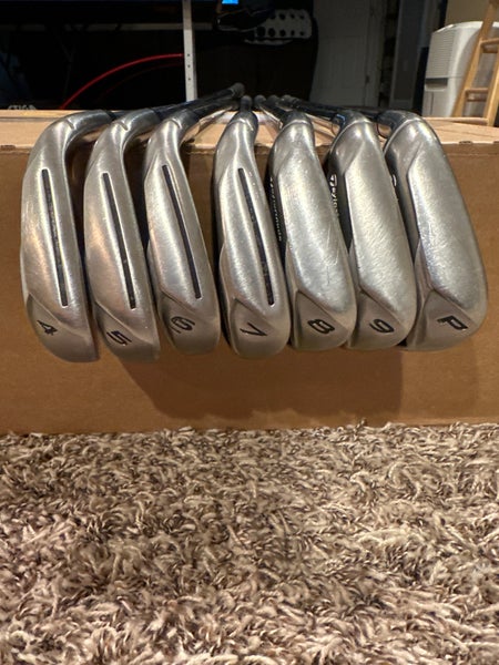 Men's Left Hand Regular Flex Steel Shaft Rocketbladez Iron Set