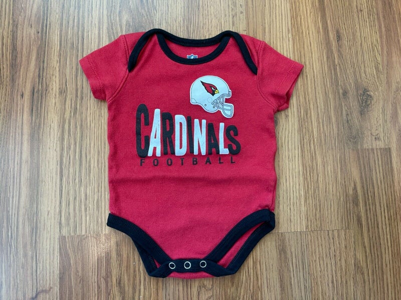 Arizona Cardinals NFL FOOTBALL Red Infant Size 3-6M Boys Baby Body Suit!
