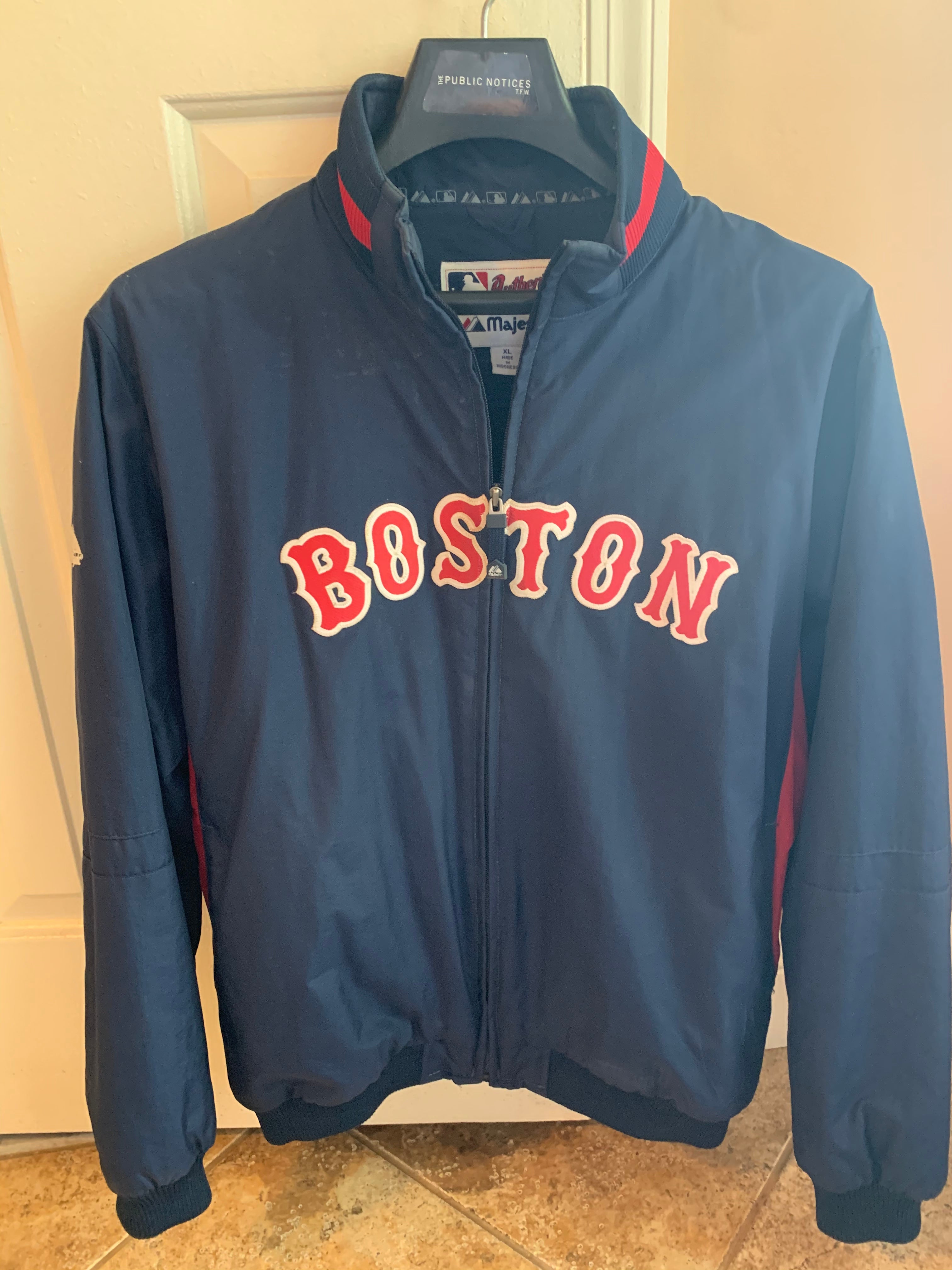 Used Majestic Red Sox Jackets | SidelineSwap