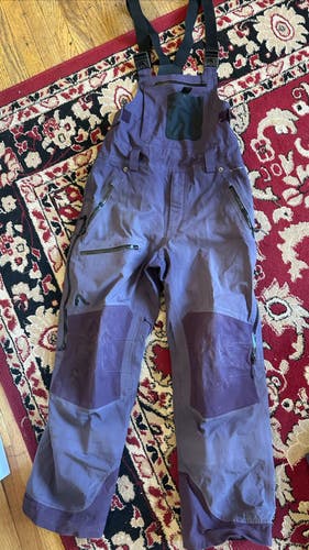 Mens Flylow Baker bib Purple