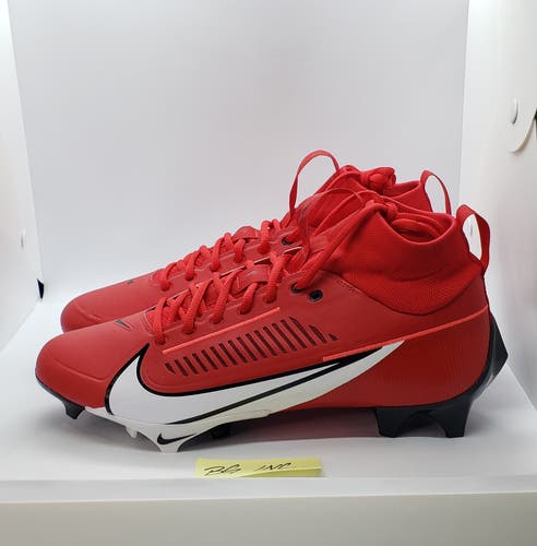 Nike Vapor Edge Pro 360 2 Football Cleats Mens Size 12 University Red DA5456-616