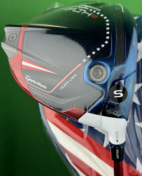 TaylorMade Stealth 2 Limited Edition Team USA Driver 9* Stiff Flex NEW  #89863