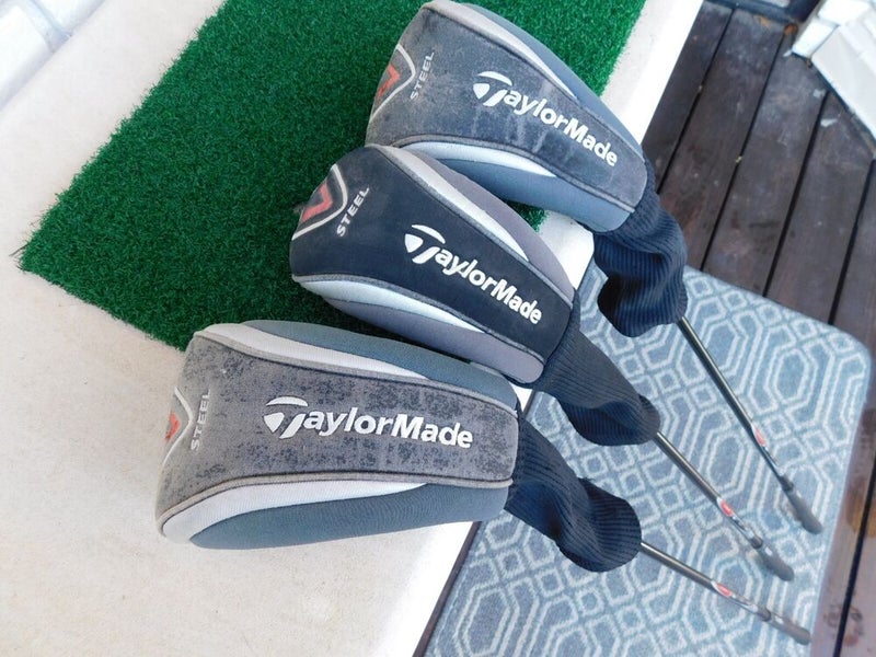 TaylorMade V-Steel (3W,5W,7W) Wood Set w/ Stiff Shafts | SidelineSwap