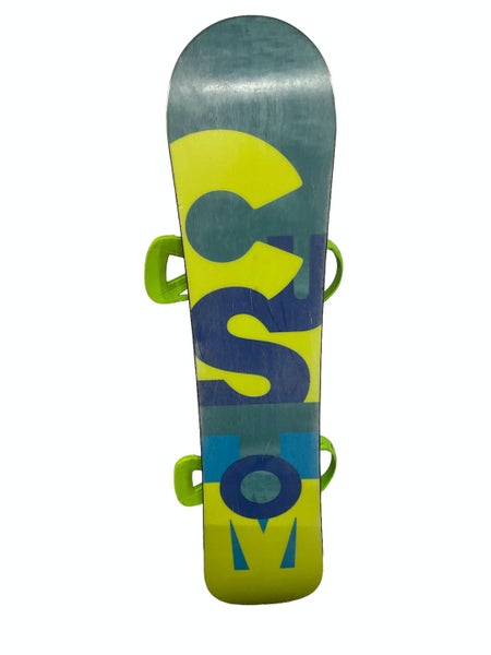 Used Burton Custom Smalls 125 Cm Junior Snowboard Combo SidelineSwap