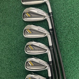 Taylormade Rocket Bladez Iron Set 5-9+PW RH TM7-113 Regular Flex Graphite G7889