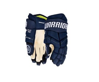 New Warrior Alpha Pro 15" Hockey Gloves senior ice glove SR navy blue pair inch