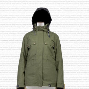 Ride Cappel Secret Snowboard Jacket Womens Size Medium JadeNew