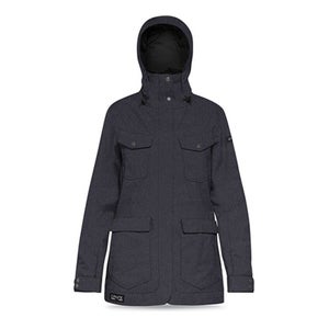 Dakine Women's Canyons Shell Snowboard Jacket Medium Denim Black New