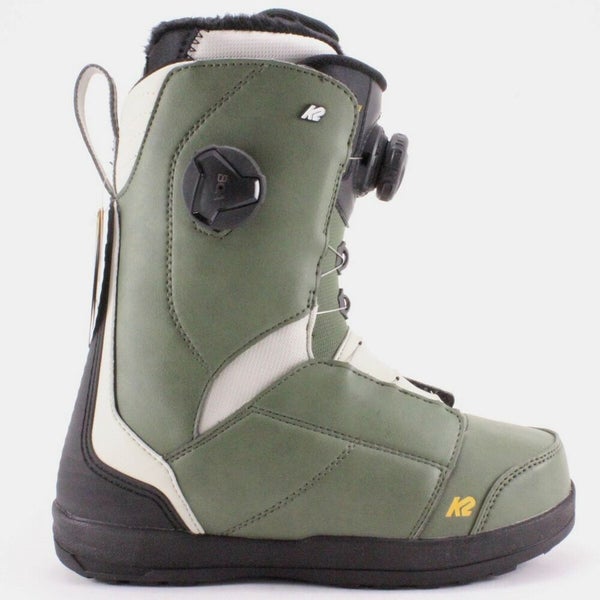 K2 Kinsley Boa Snowboard Boots Women's Size 6 Vert Green New 2022