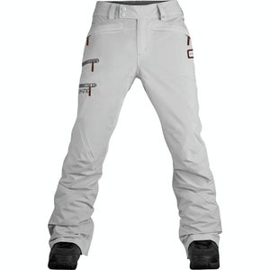 Dakine Monika Shell Snowboard Pants Womens Medium Silver New