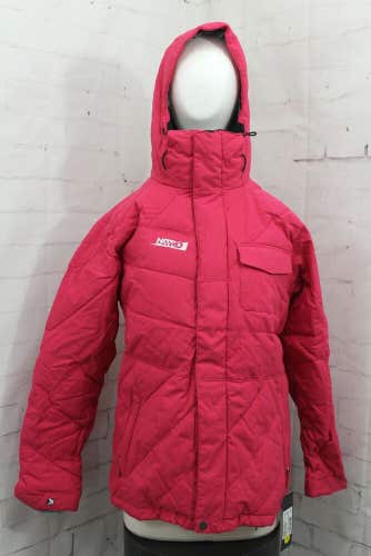 Nitro Perfect Kiss Insulated Snowboard Jacket Women's Medium Dark Pink Rubine New