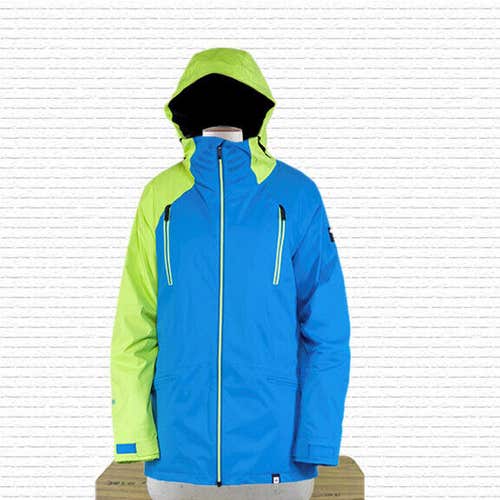 Ride Cocona Admiral Shell Snowboard Jacket Mens Size Large True Blue New