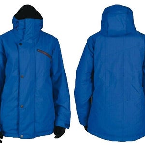 Nitro Mosaic Insulated Snowboard Jacket, Women's Size Small, True Blue New