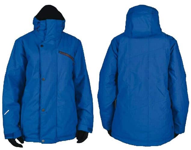 Nitro Mosaic Insulated Snowboard Jacket, Women's Size Small, True Blue New