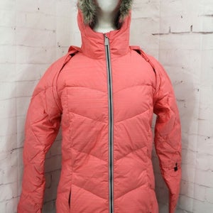 Ride Ravenna Snowboard Jacket, Womens Medium, Strawberry Pink, Zip Off Sleeves