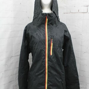 Ride Newport Shell Snowboard Jacket Mens Size Large Bruno Emboss Black New