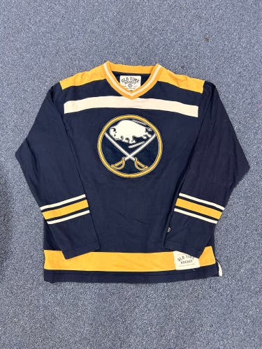 NWT Buffalo Sabres “Old Time Hockey” Vintage Long Sleeve Shirt