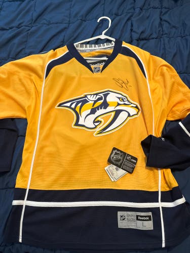 Nashville Predators  Hockey Jersey Signed By Seth Jones