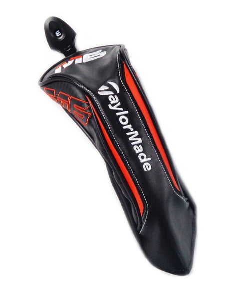 Used TaylorMade M6 Driver Black / Blood Orange Headcover Golf Accessory at