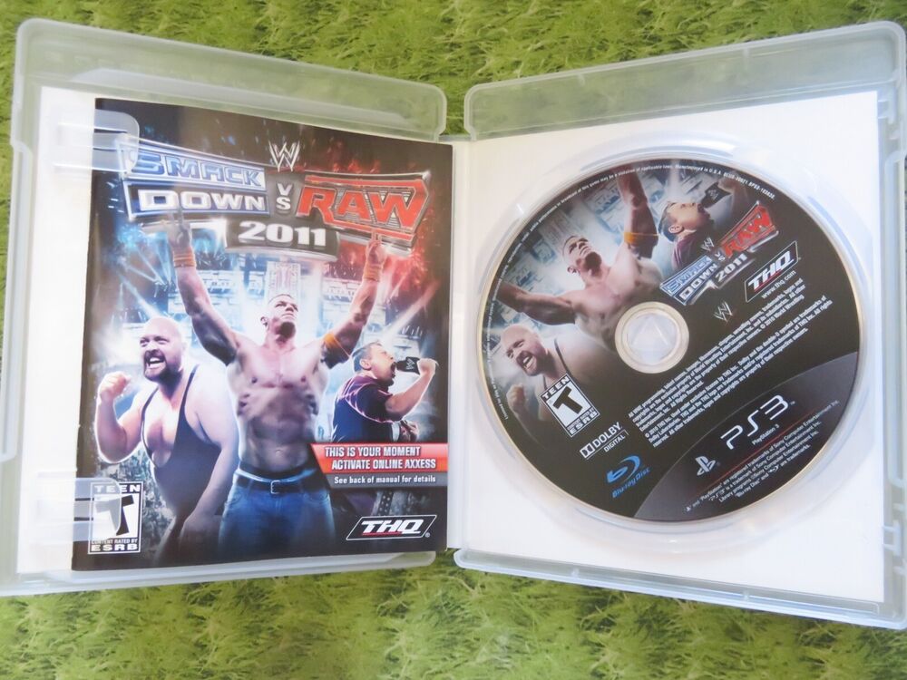 PS3 Play Station 3 WWE SMACKDOWN vs RAW 2011