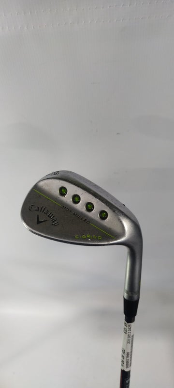 Callaway MD3 Milled Satin Chrome 58*-09 Wedge Right Steel # 159157