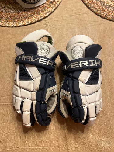 Used Player's Maverik 13" M5 Lacrosse Gloves
