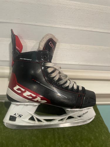 Used CCM Regular Width  Size 6.5 JetSpeed FT475 Hockey Skates