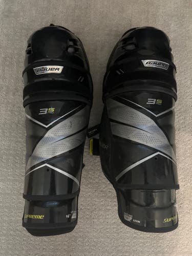 Bauer Supreme 3S Pro Shin Pads Guards Senior 16”