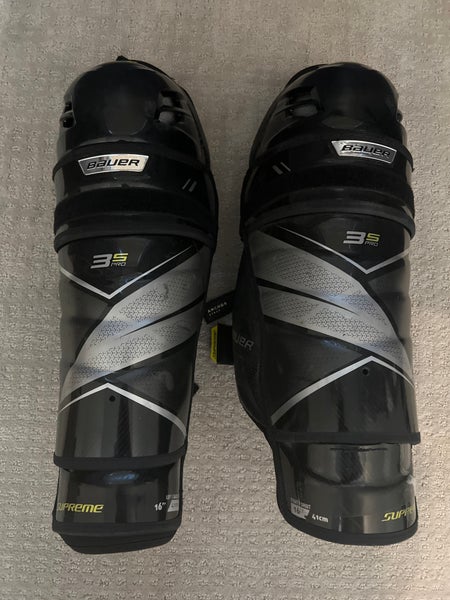 Bauer Supreme 3S Pro Shin Pads Guards Senior 16”