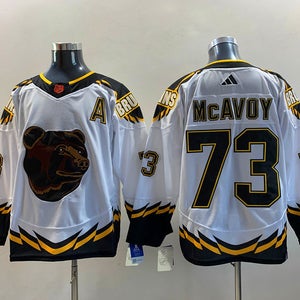 Charlie McAvoy Boston Bruins Hockey Jersey White 54