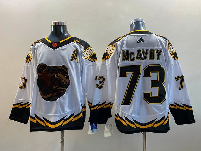 Charlie McAvoy Boston Bruins Hockey Jersey White 56