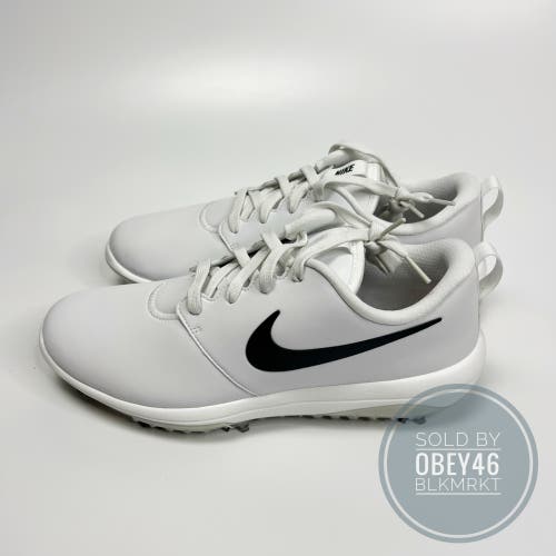 Nike Roshe G Tour Men’s Golf Shoes White Leather 11 Wide
