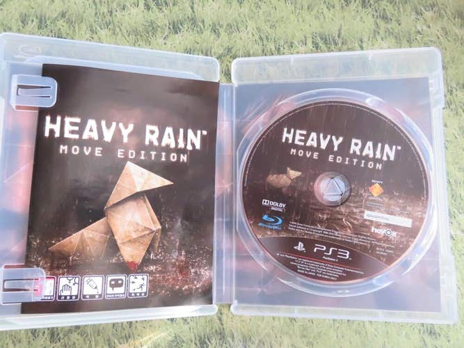 PS3 Play Station 3 HEAVY RAIN MOVE EDITION