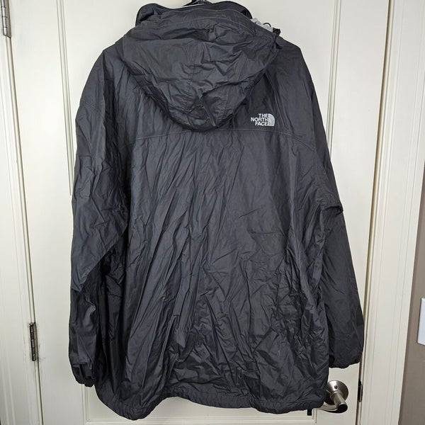 The North Face DryVent Rain Jacket Mens Black Hooded Size: XXL