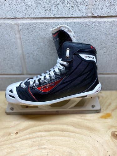 Used CCM Extra Wide Width Size 8 RBZ Hockey Goalie Skates