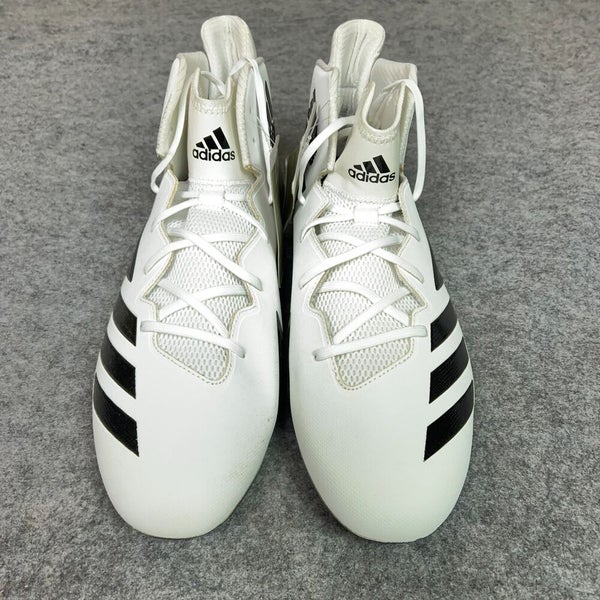 Adidas Mens Football Cleats 17 White Black Shoe Lacrosse AS Freak X Keylar NWOB