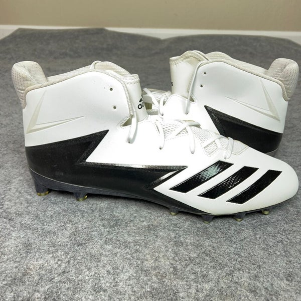 Adidas Mens Football Cleats 17 White Black Shoe Lacrosse AS Freak X Keylar NWOB