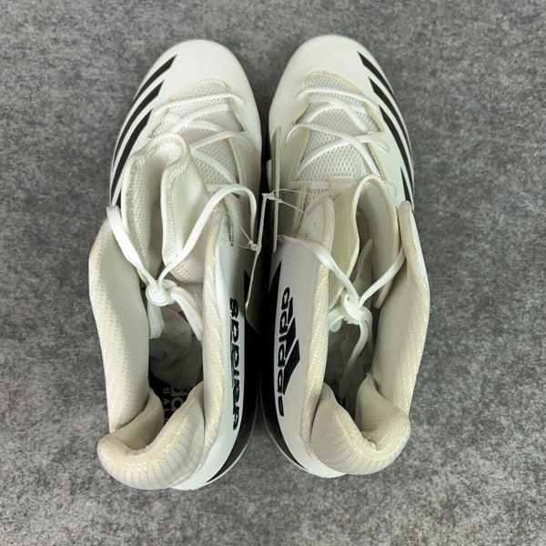 Adidas Mens Football Cleats 17 White Black Shoe Lacrosse AS Freak X Keylar NWOB