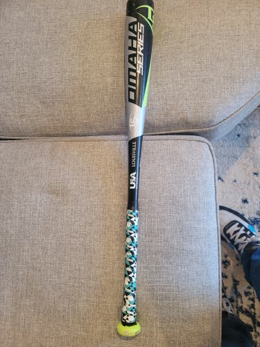 Used Louisville Slugger Alloy Omaha Bat (-10) 19 oz 29"