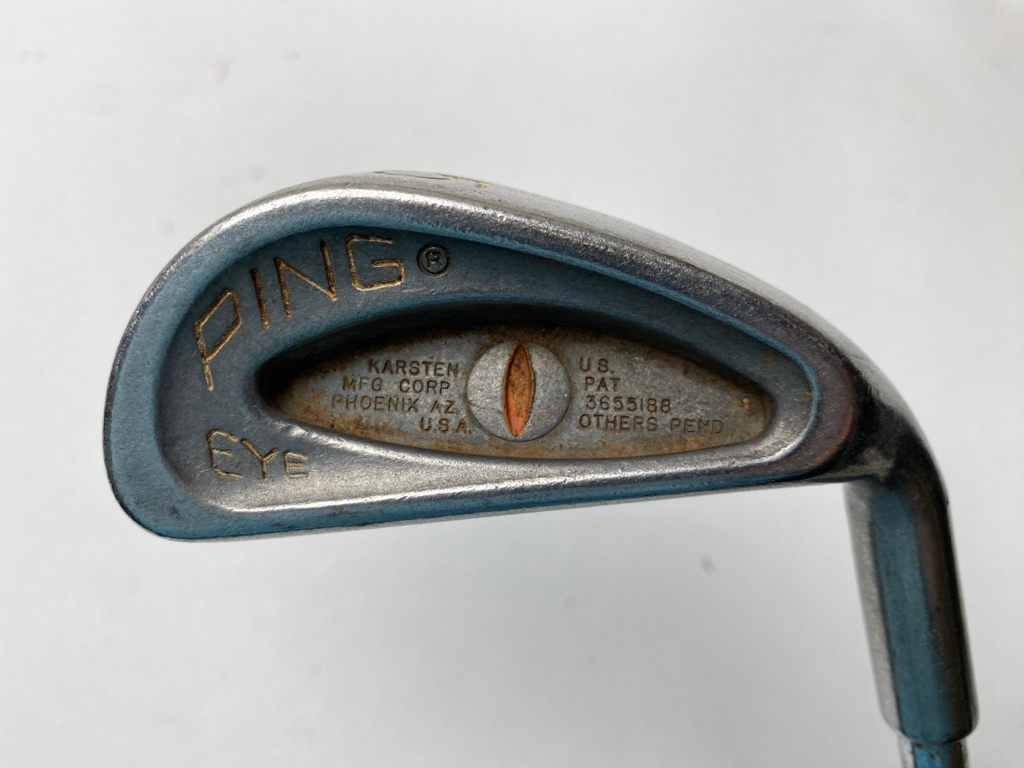 Ping Eye Single 5 Iron Orange Dot 2* Flat ZZ Lite Stiff Steel Mens RH