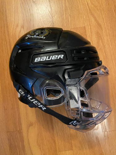 Used Small Bauer Re-Akt 75 Helmet Adult Small with full face shield