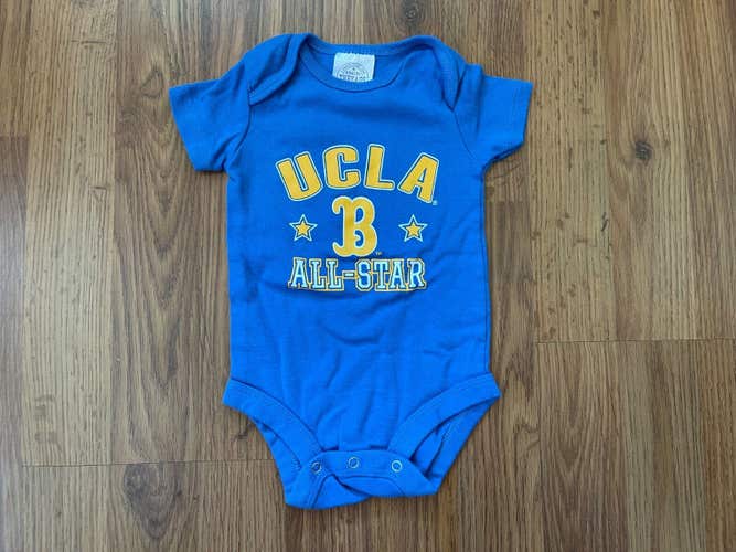 UCLA Bruins NCAA SUPER AWESOME ALL STAR Infant Size 3-6M Boys Baby Body Suit!